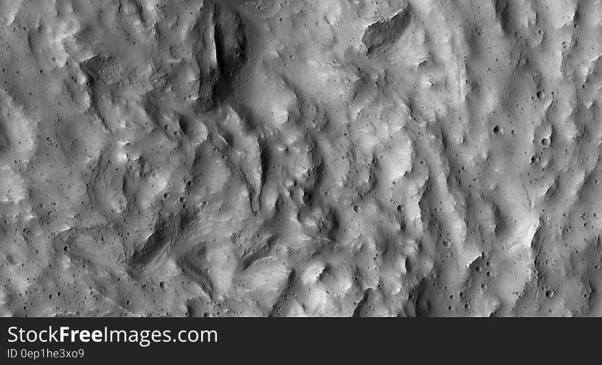 Abstract background and textures of Mars landscape panorama in black and white. Abstract background and textures of Mars landscape panorama in black and white.