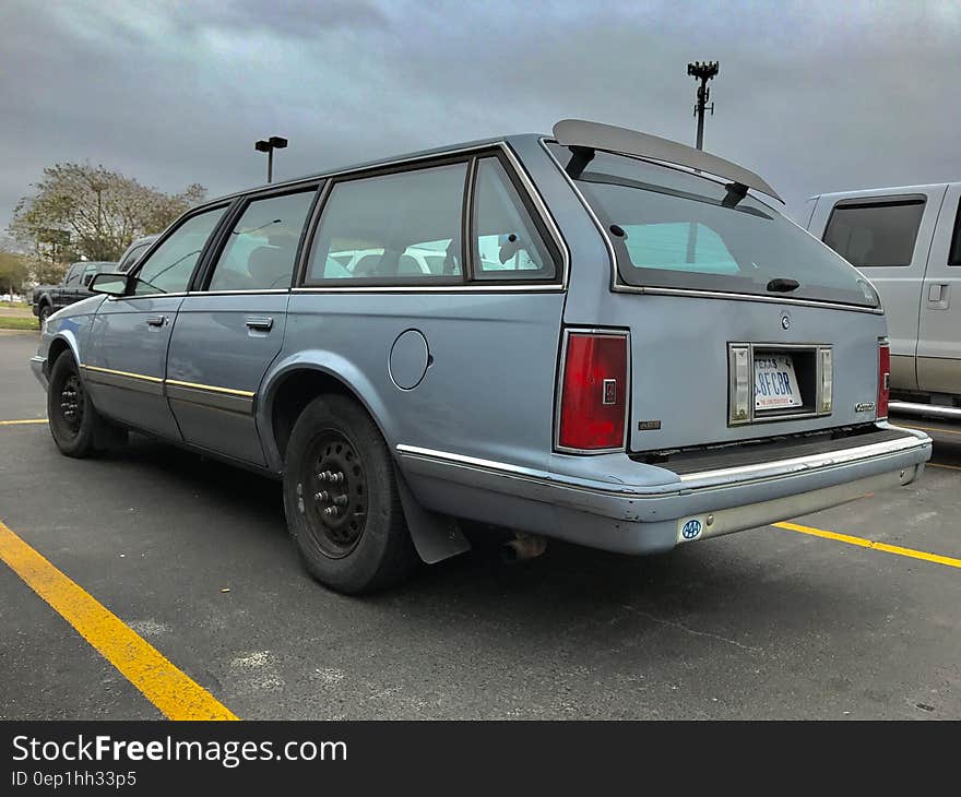Old classic car 1970 s late.