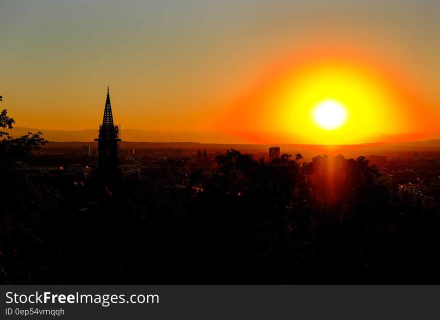 Sunrise on Village