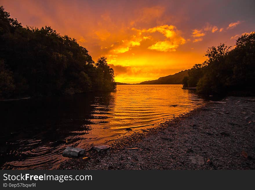 River during Sunset