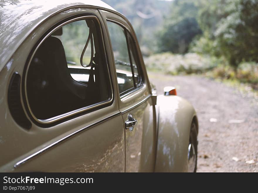 Brown Volkswagen Beetle