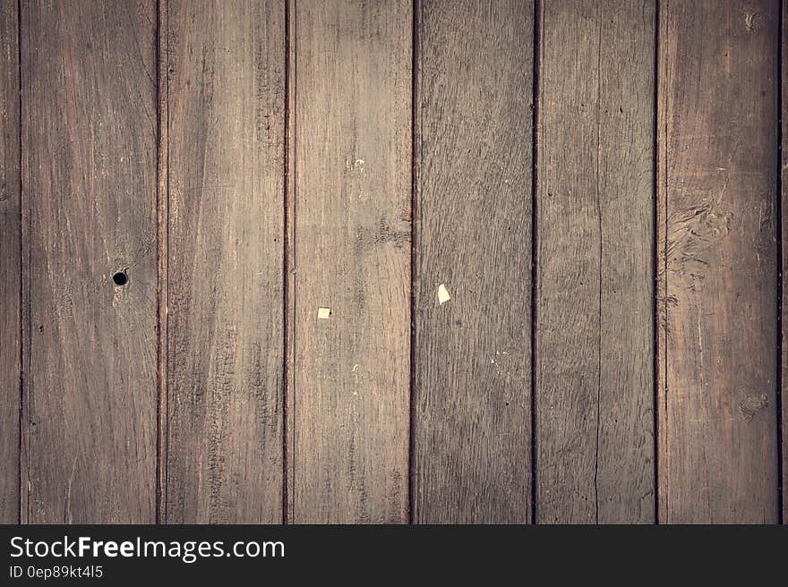 Brown Wooden Surface