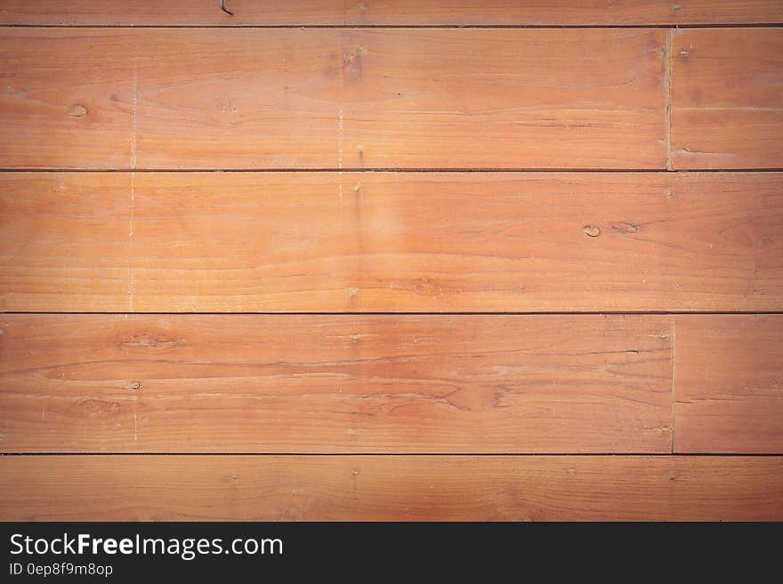 Brown Wooden Wall