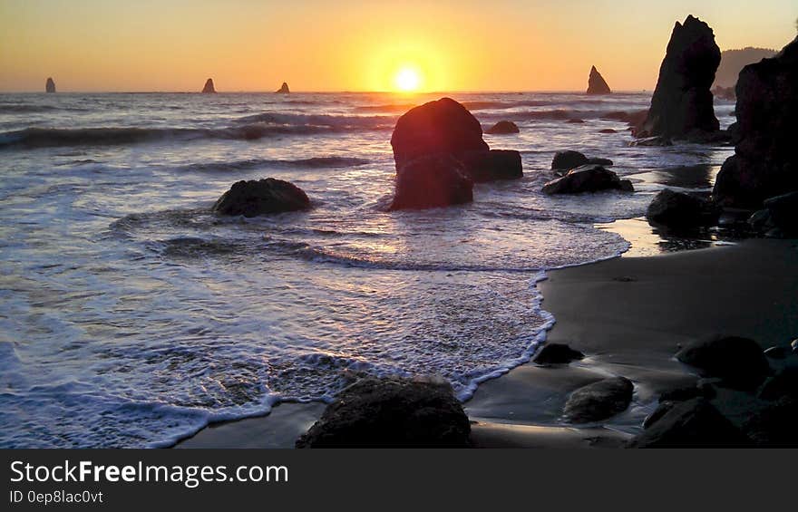 Ocean View during Sunset