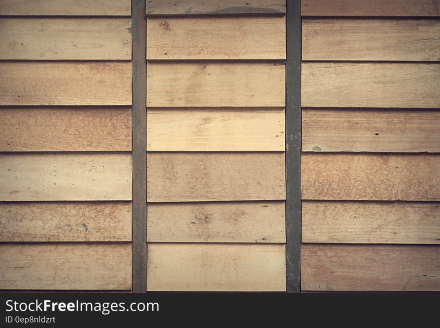 Close Up Photo Of Brown Wood Planks