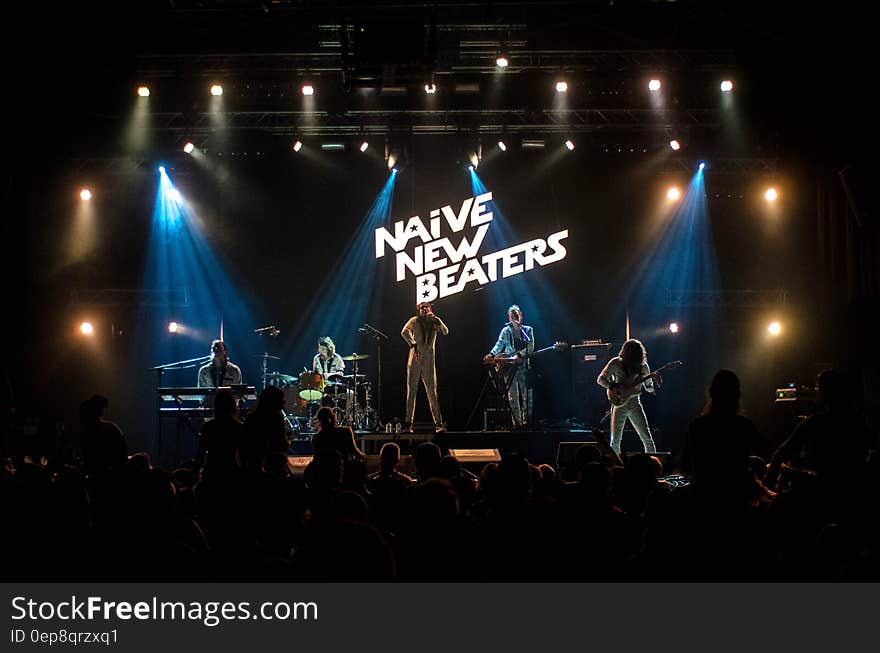 Naive New Beaters Band Inside Room