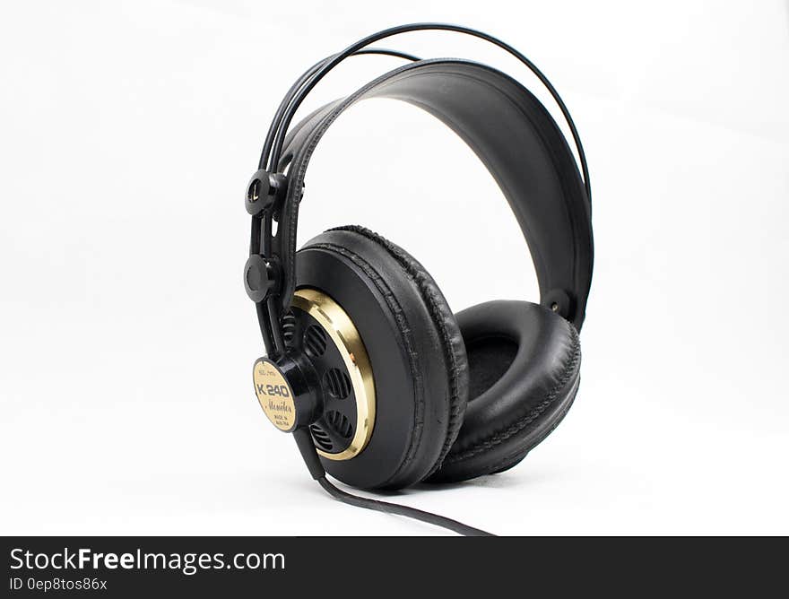 Black Corded Headset