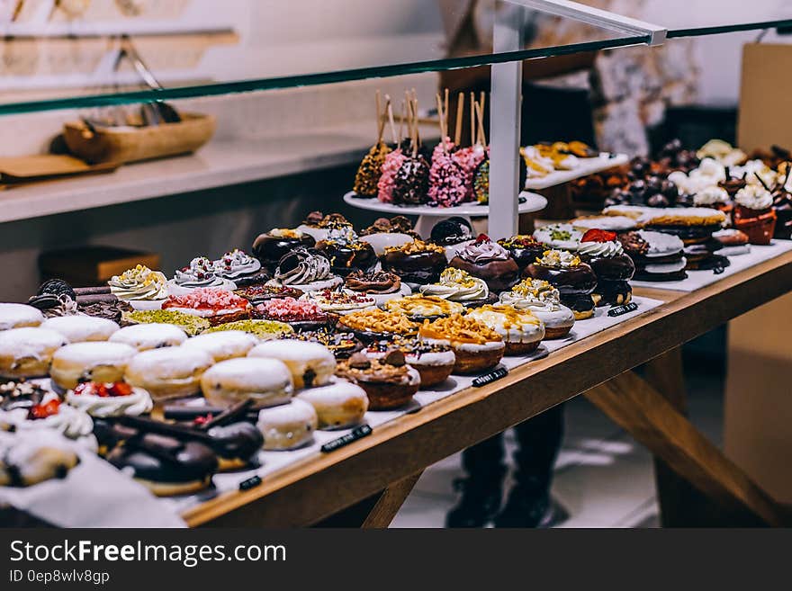 Donuts and Bagel Display