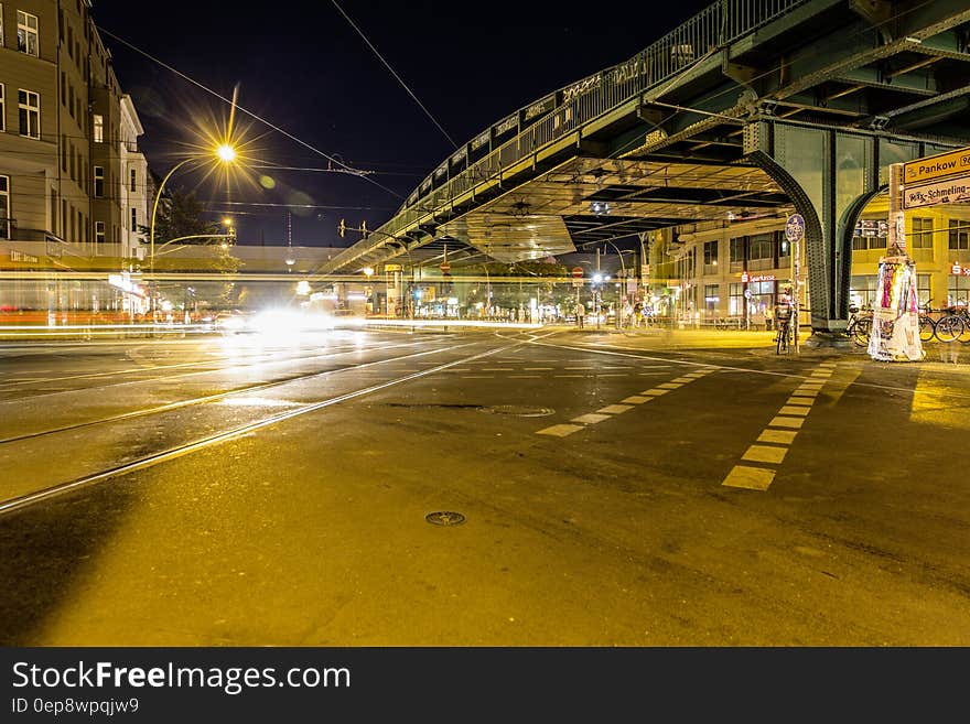 Road Intersection Without Cars