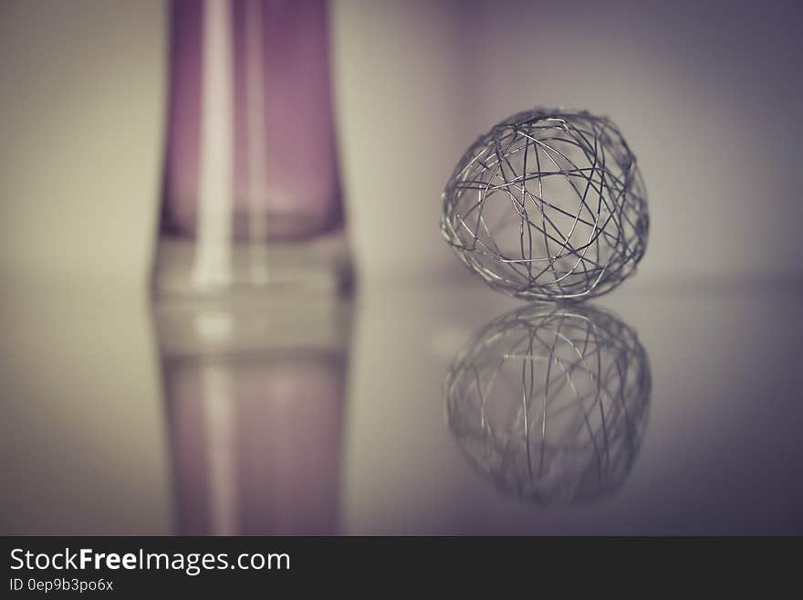 Grey Wire Ball