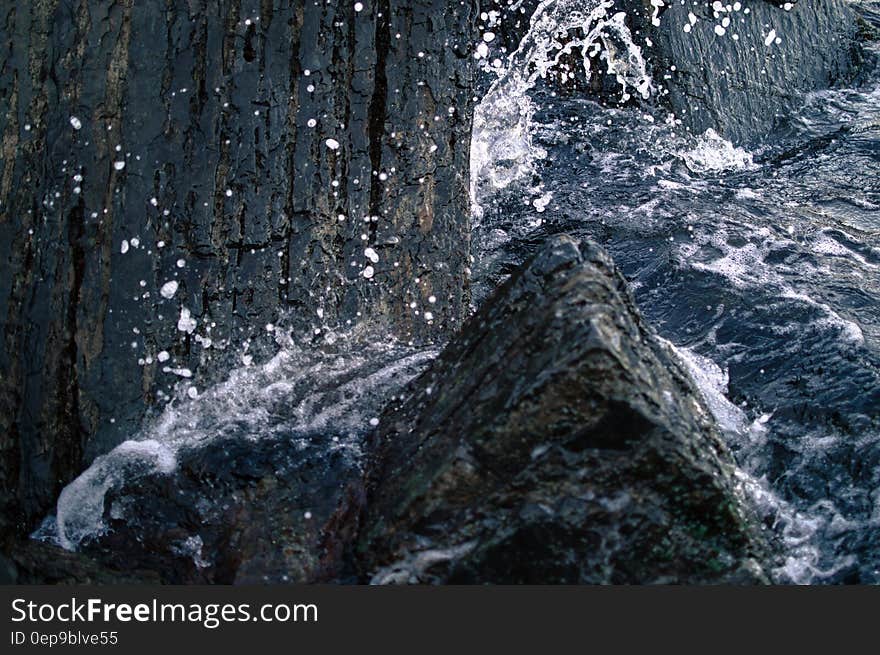 Ocean and Rocks