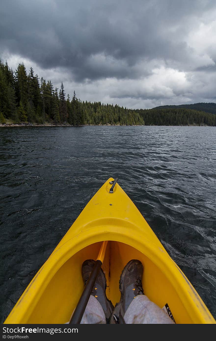 Yellow Kayak