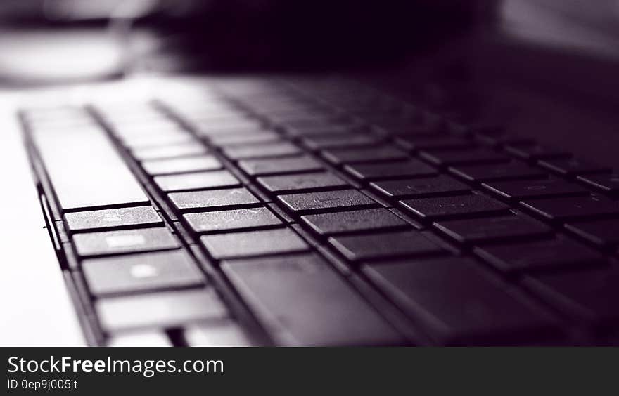 Computer Keyboard on Close Up Photography