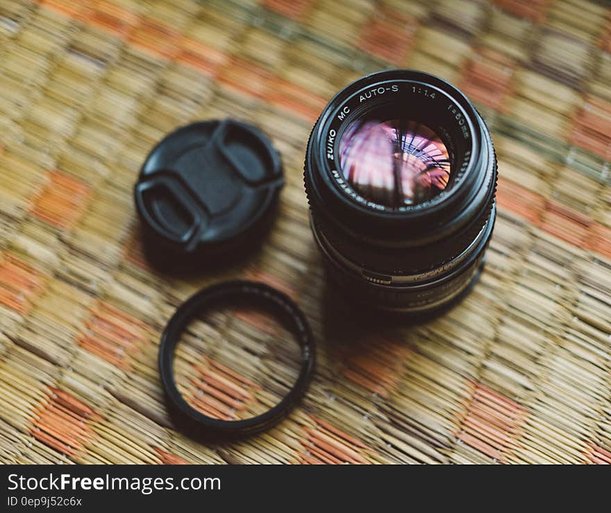 Black Camera Lens