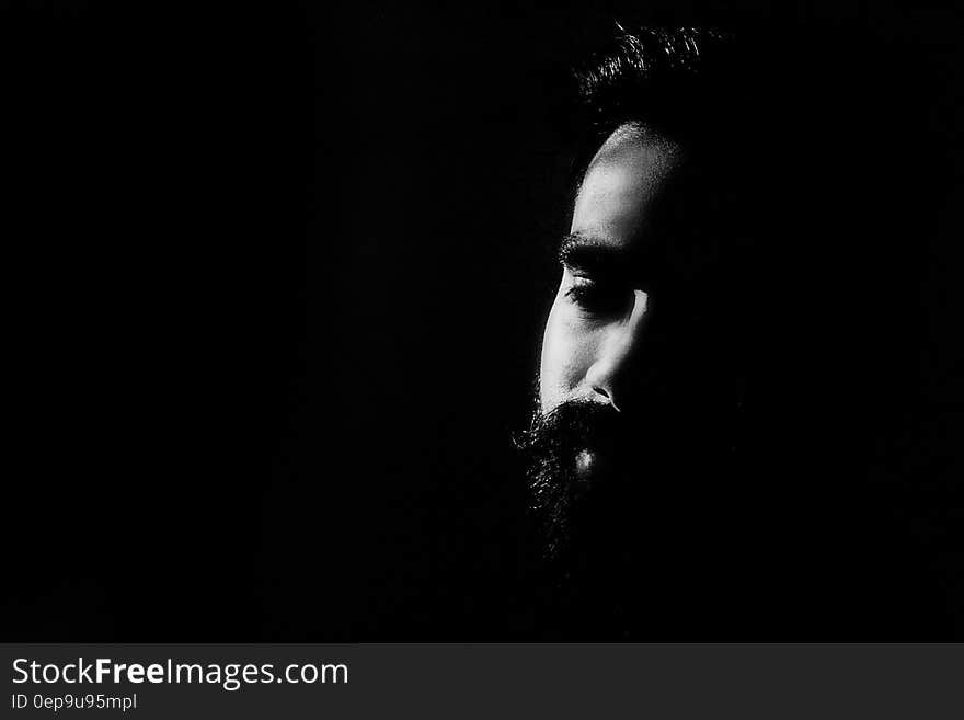 Man With Black Beard