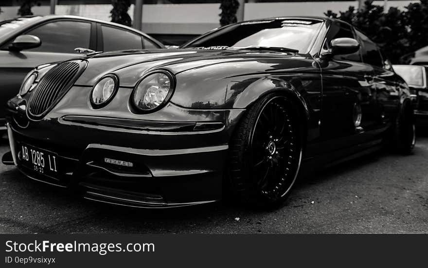 Car Grayscale Photography