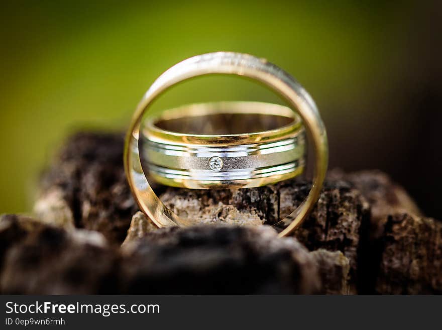 Silver and Gold Wedding Band