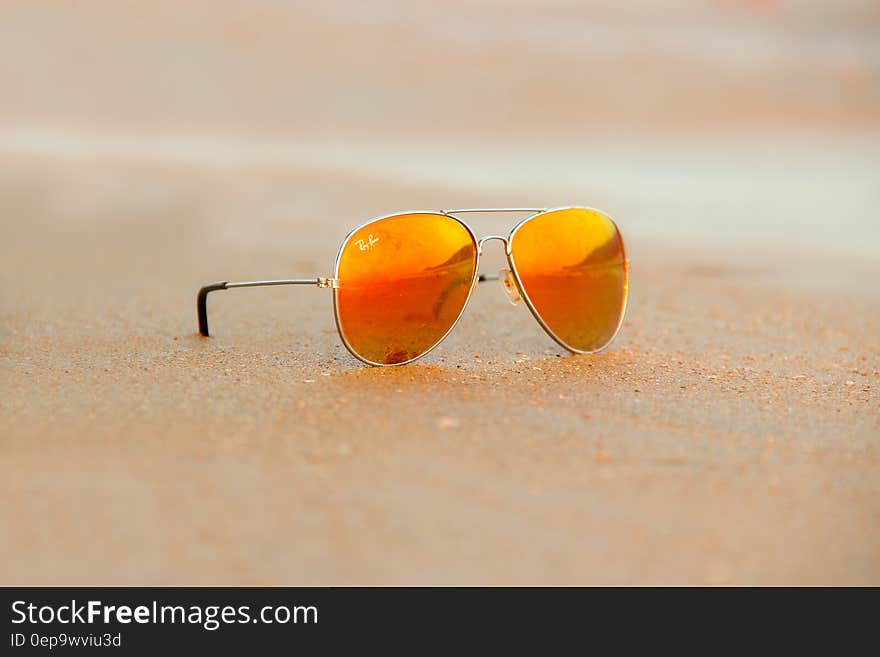 Close-up of Rayban Sunglasses