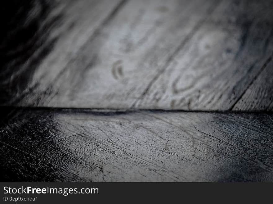 Abstract background and texture of close up on worn wood in black and white. Abstract background and texture of close up on worn wood in black and white.