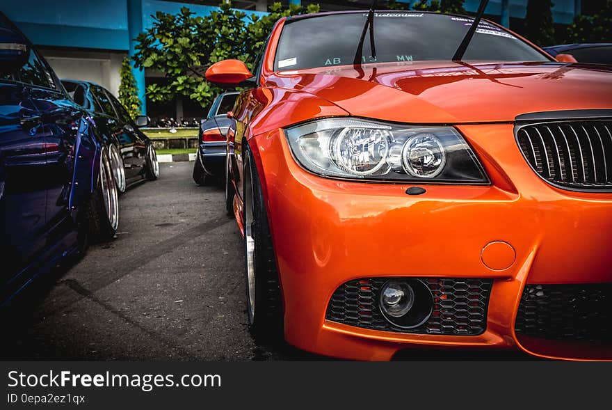 Orange Bmw M Series