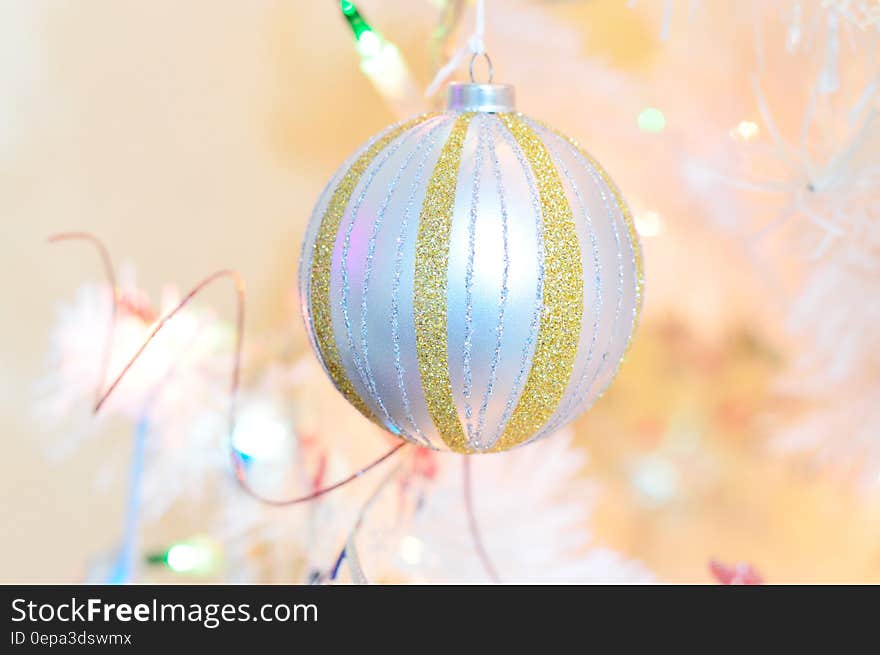 Close-up of Christmas Ball