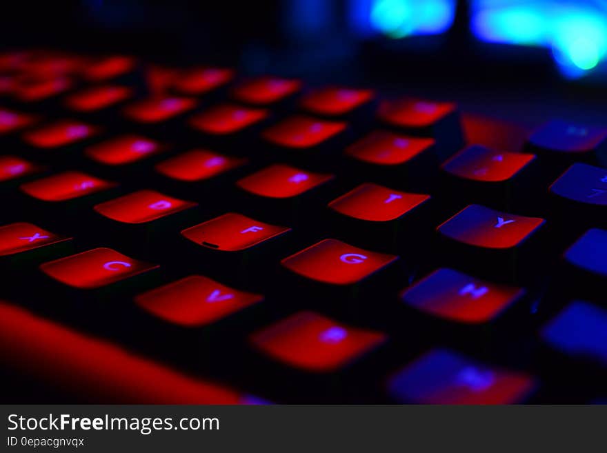 Close-up of Computer Keyboard