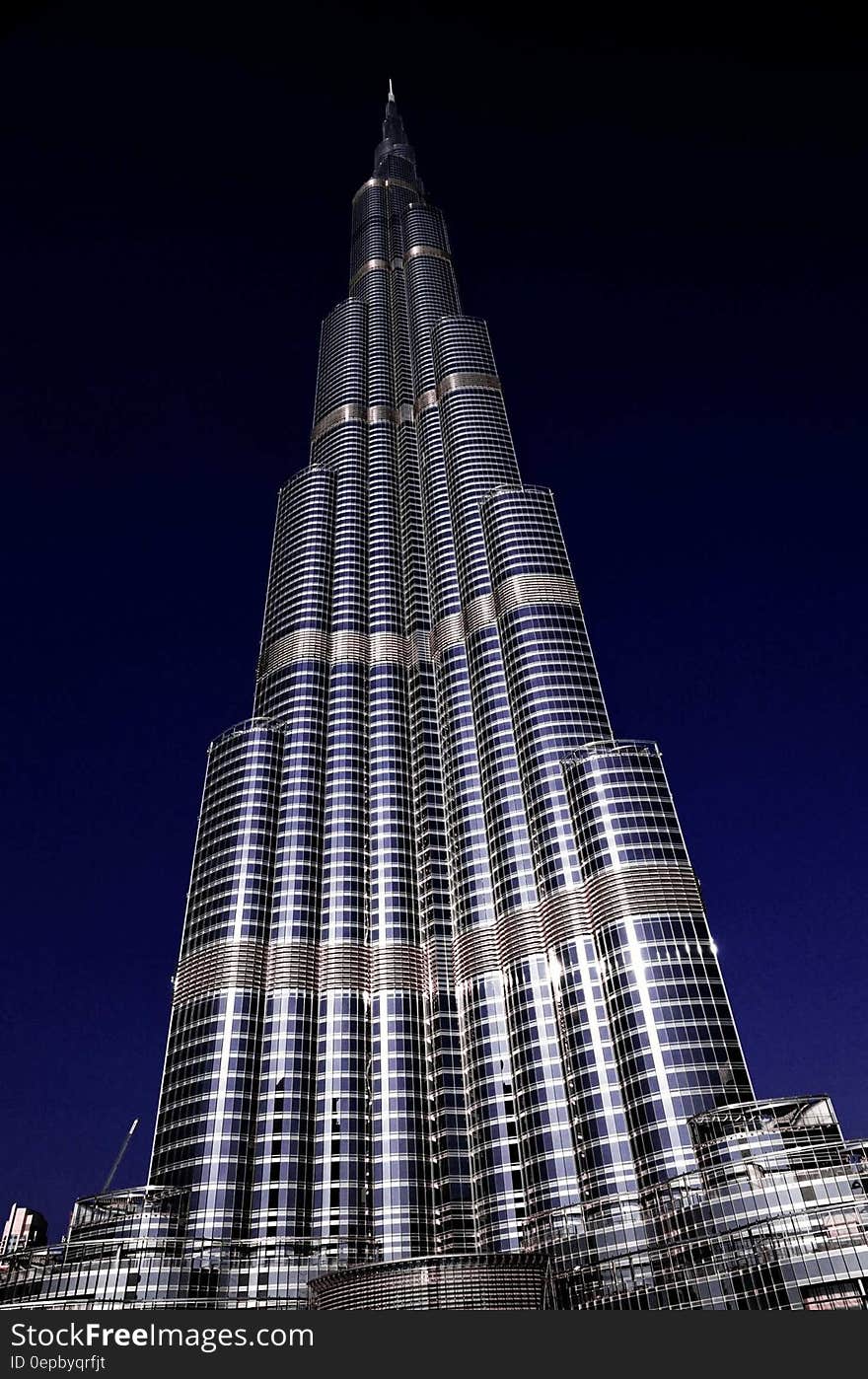 Burj Khalifa building in Dubai, United Arab Emirates.