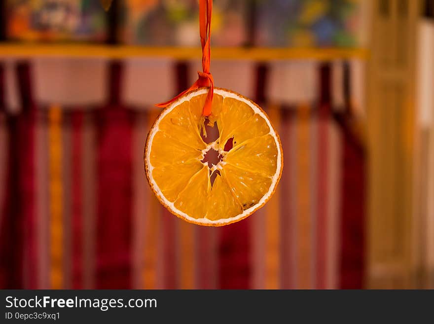 Orange Fruit Hanging