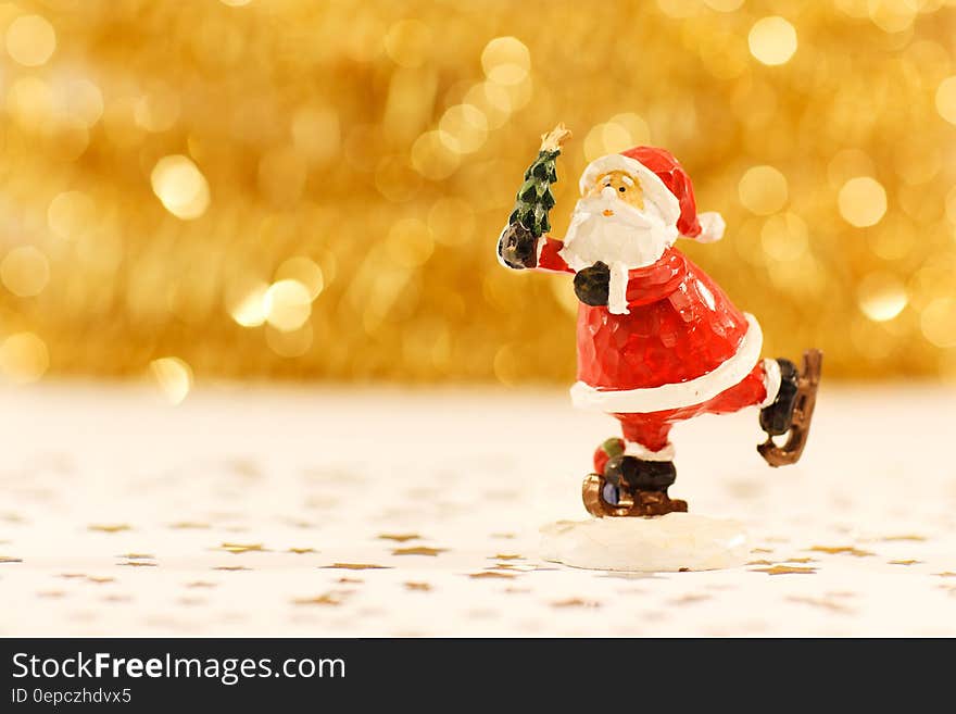 Santa Clause Figurine