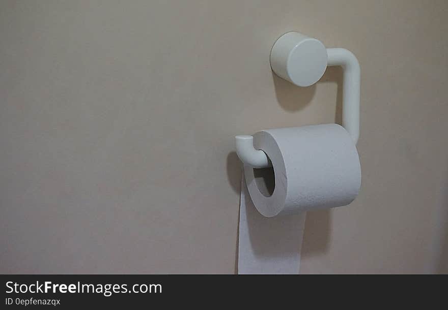 White Toilet Paper