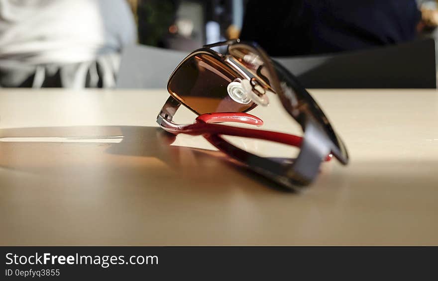 Silver and Gray Frame Sunglasses