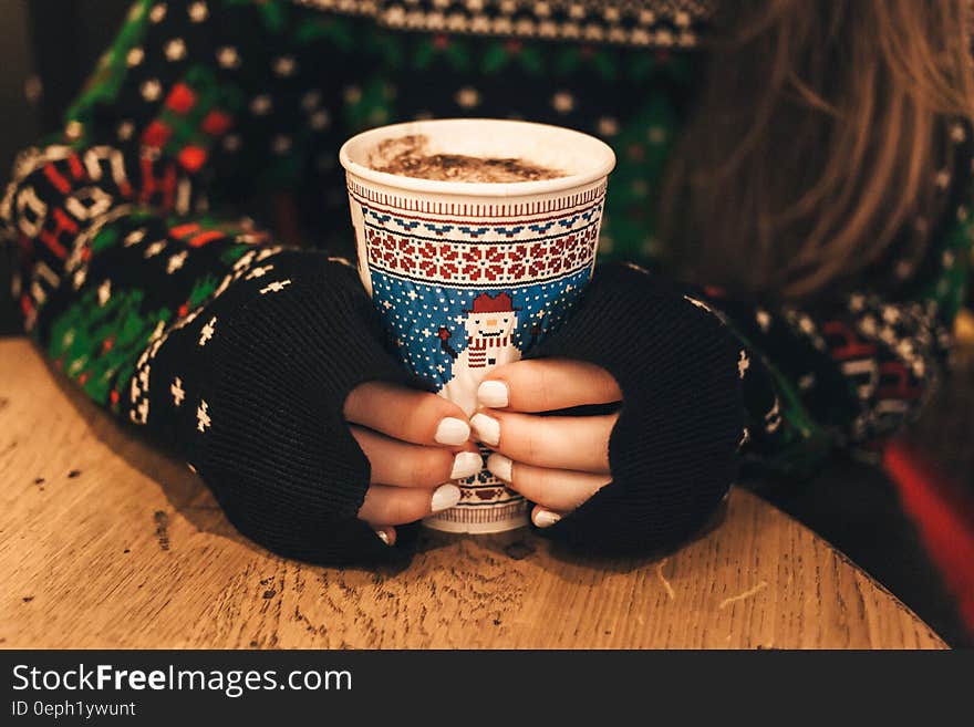 Close-up of Hand Holding Cup