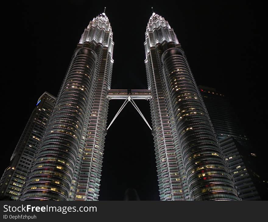 Petronas Tower during Nighttime