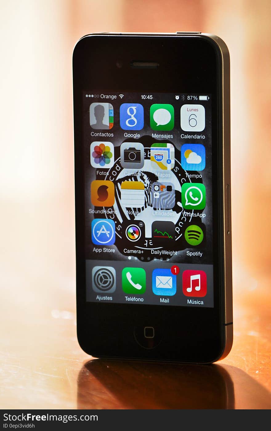 Black Iphone 4