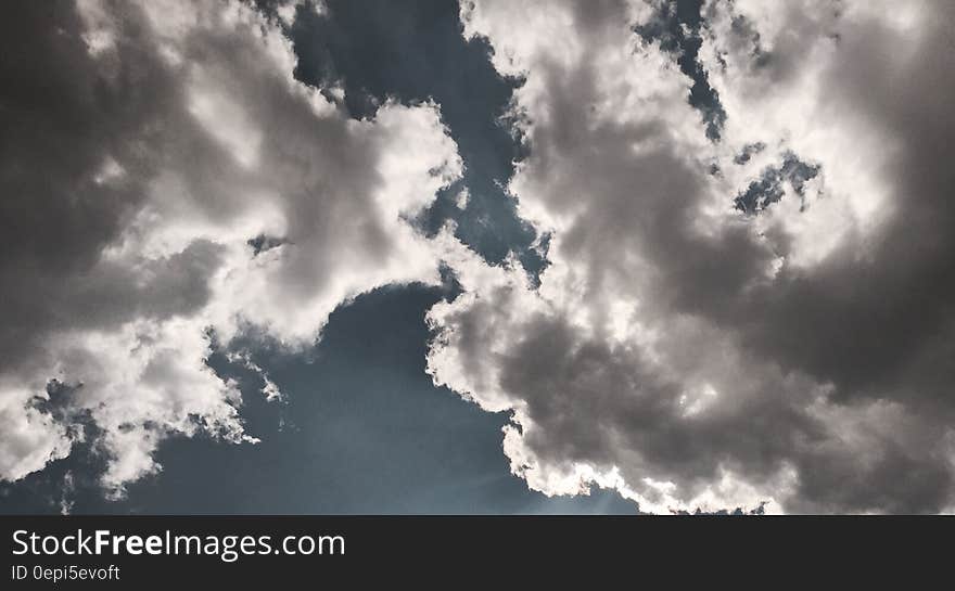 White and Gray Clouds