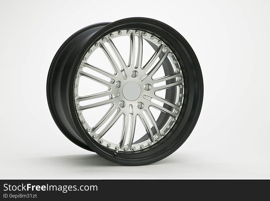 Chrome Multi Spokes Car Wheel