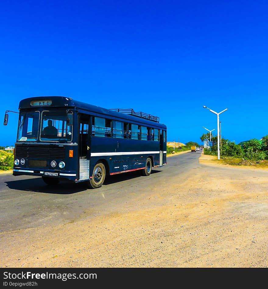 Black Bus during Daytime