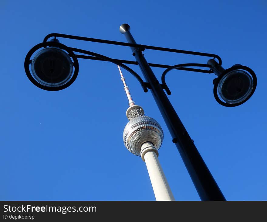 TV Tower on low Angle Photography