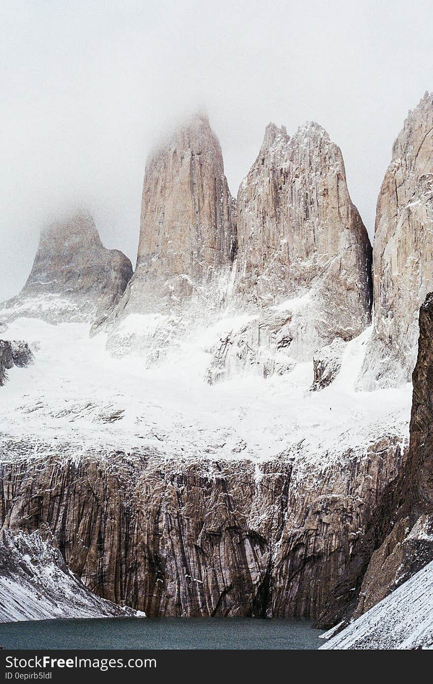 Landscape Photography of Snowy Mountain