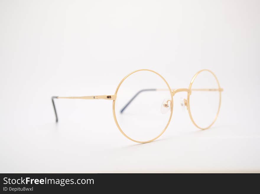 Gold Frame Eyeglasses