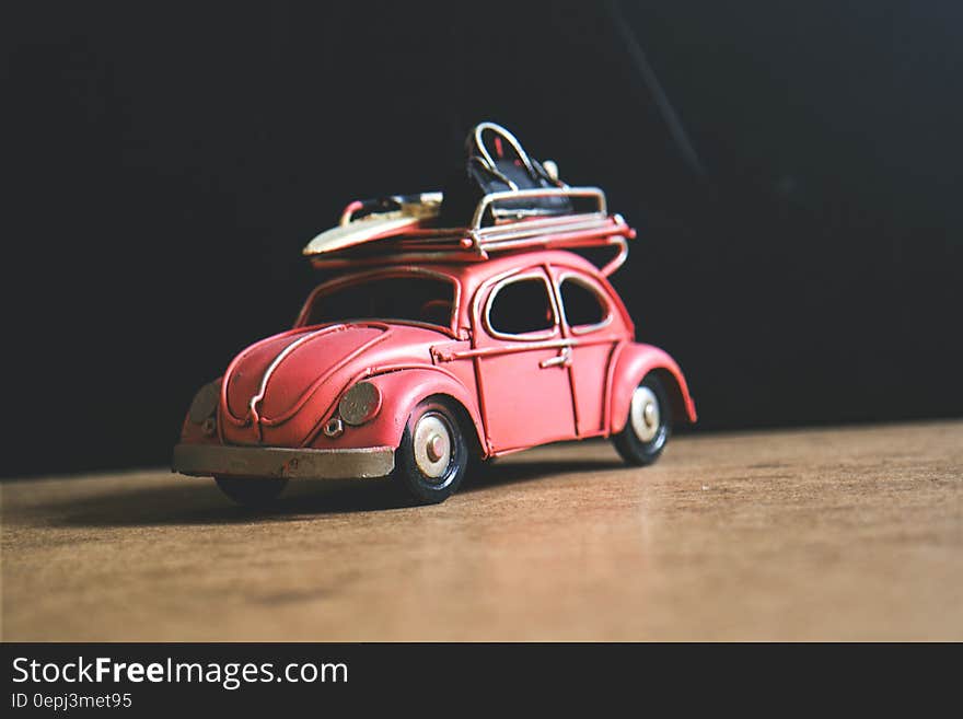 Red Volkswagen Toy