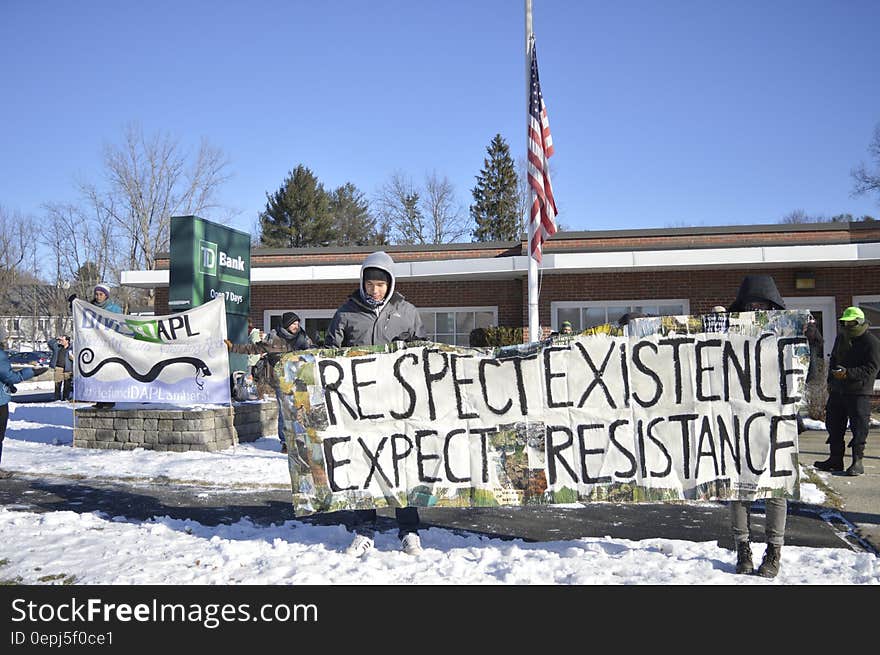 Photo of December 16th, 2016 No Dakota Access Pipeline &#x28;DAPL&#x29; TD Bank shut down. www.gazettenet.com/Pipeline-protesters-chain-themselves-t. Photo of December 16th, 2016 No Dakota Access Pipeline &#x28;DAPL&#x29; TD Bank shut down. www.gazettenet.com/Pipeline-protesters-chain-themselves-t...