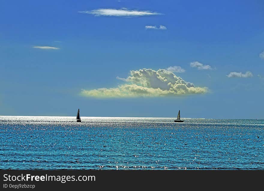 Blue Sea during Daytime