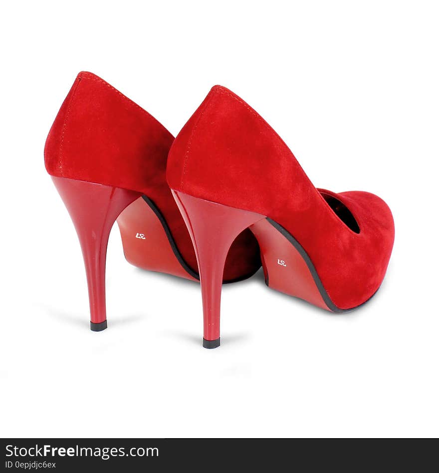 Women&#x27;s Red Pump Stiletto Heels