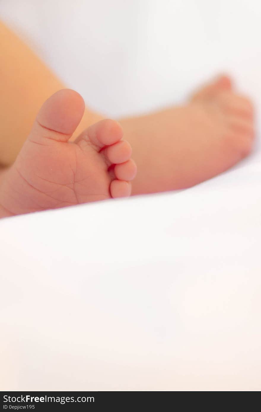 Baby&#x27;s Feet Macro Photography