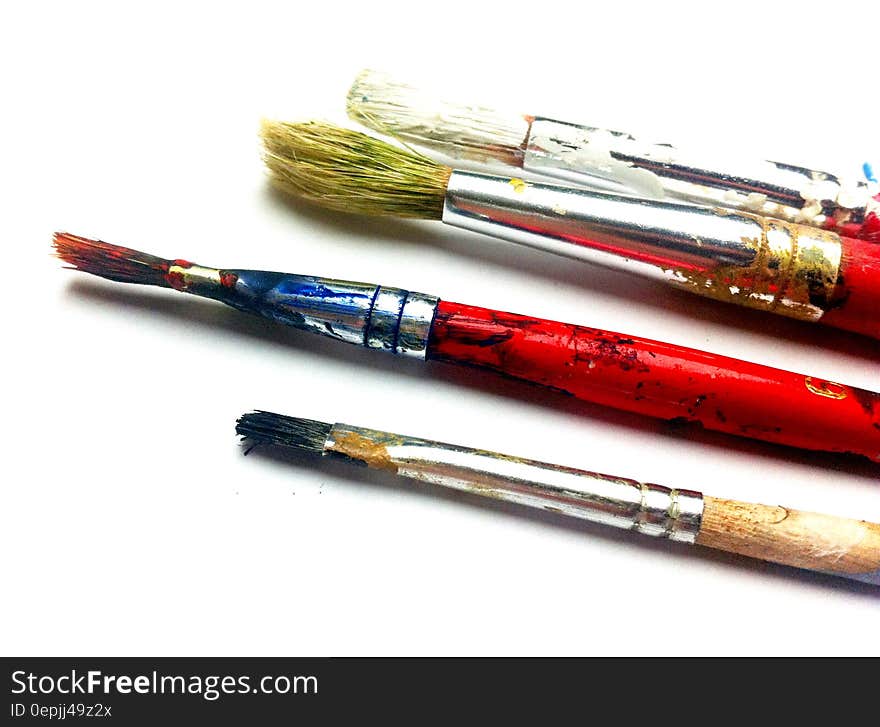 4 Paint Brushes