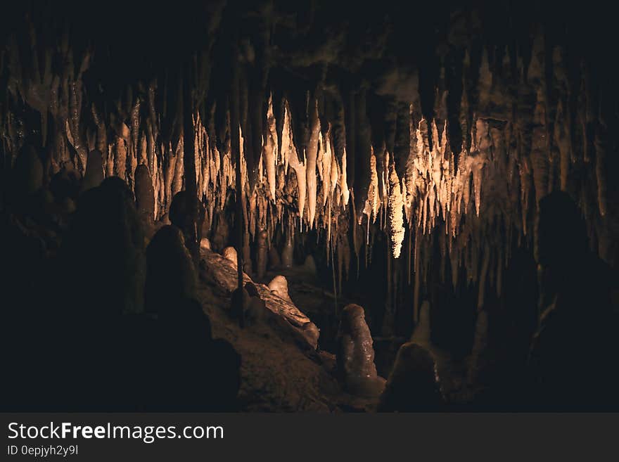 Inside View of Cave