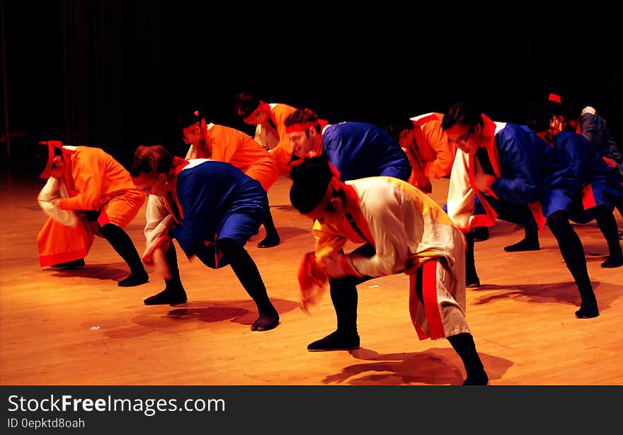 Performing Soran Bushi &#x28;ソーラン節&#x29; at our video shoot at the JCCC last August.