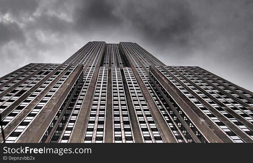 Gray and Silver Skyscraper