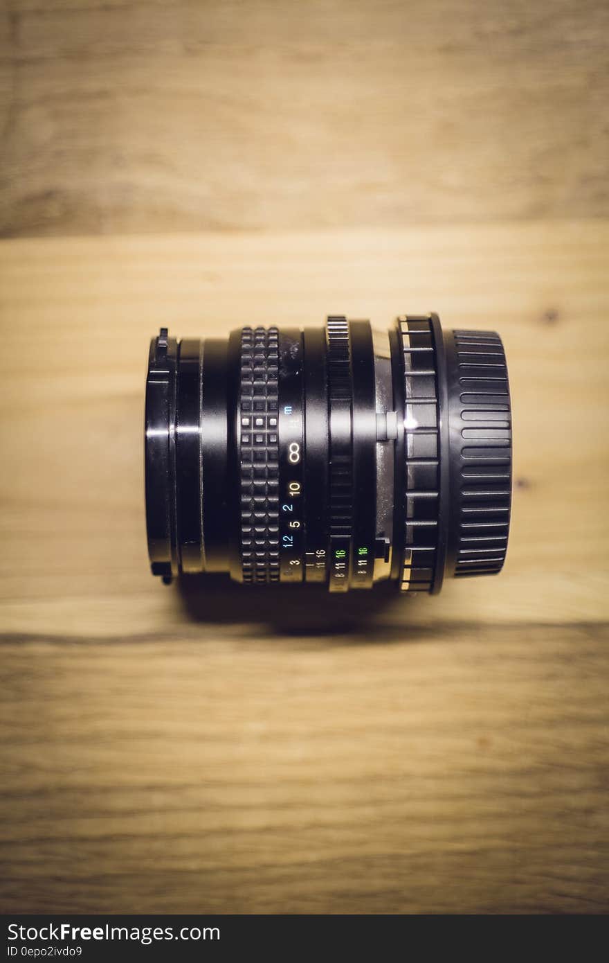 Black Dslr Camera Lens